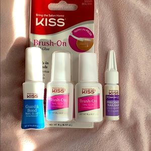 KISS 2 BrushOn, Powerflex Precision, Guard & Bond